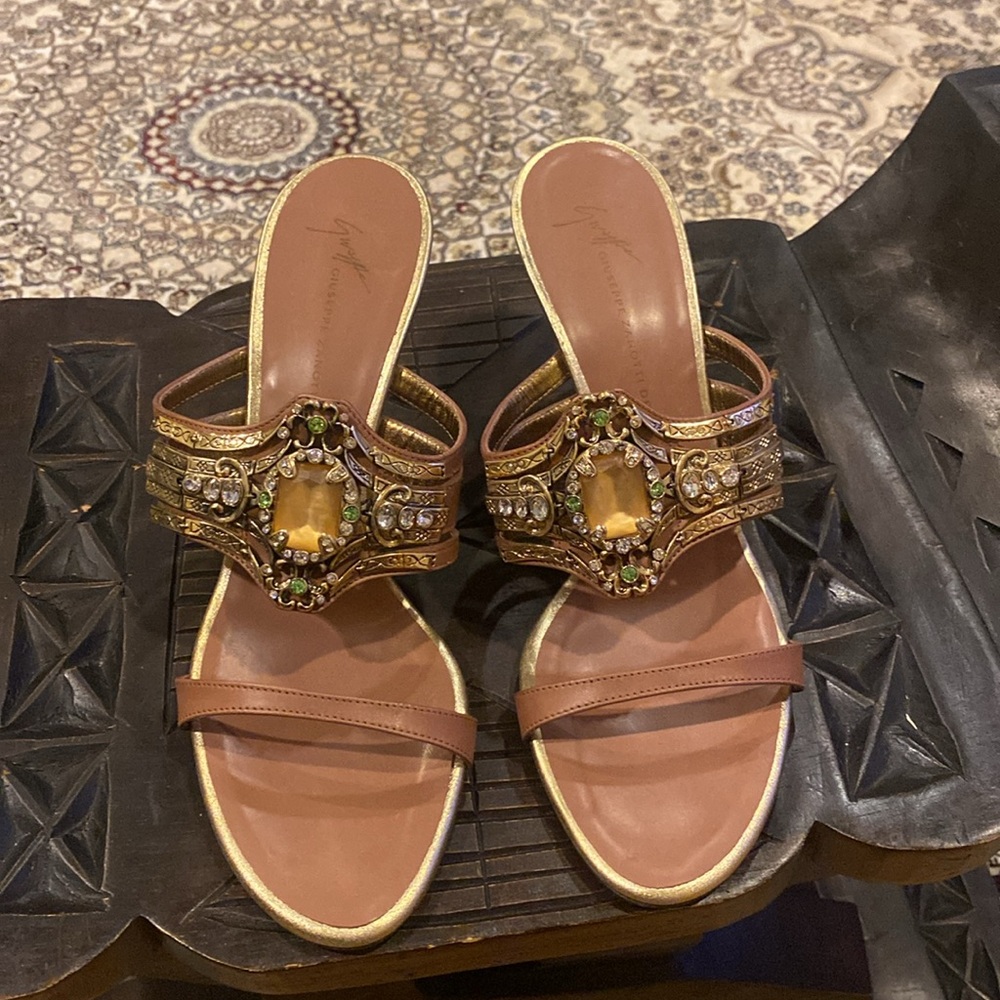 Giuseppe Zanotti Wedge Sandals BN size 10